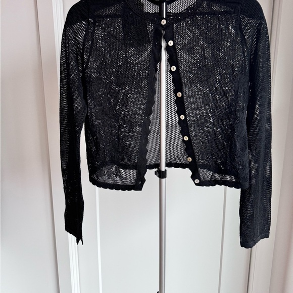 Black Zara knit cardigan - Picture 4 of 5